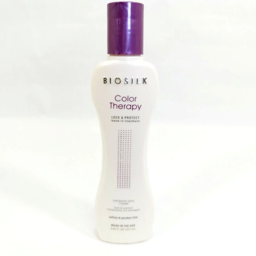 New •BioSilk• Leave In Treatment Color Therapy Lock & Protect 5.64 oz•